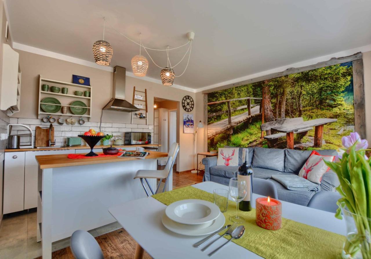 Apartament Zielona Mila Apartment อุสชิกีดอลเน ภายนอก รูปภาพ